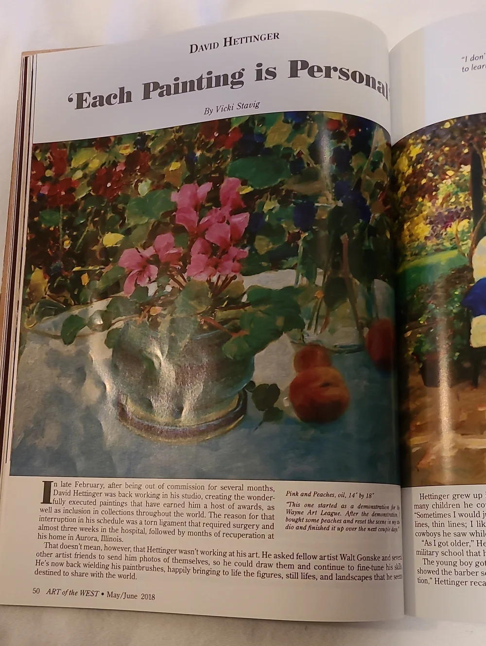Art Of The West 2 Issues, Beautiful Art & Stories Magazine May Sept 2018